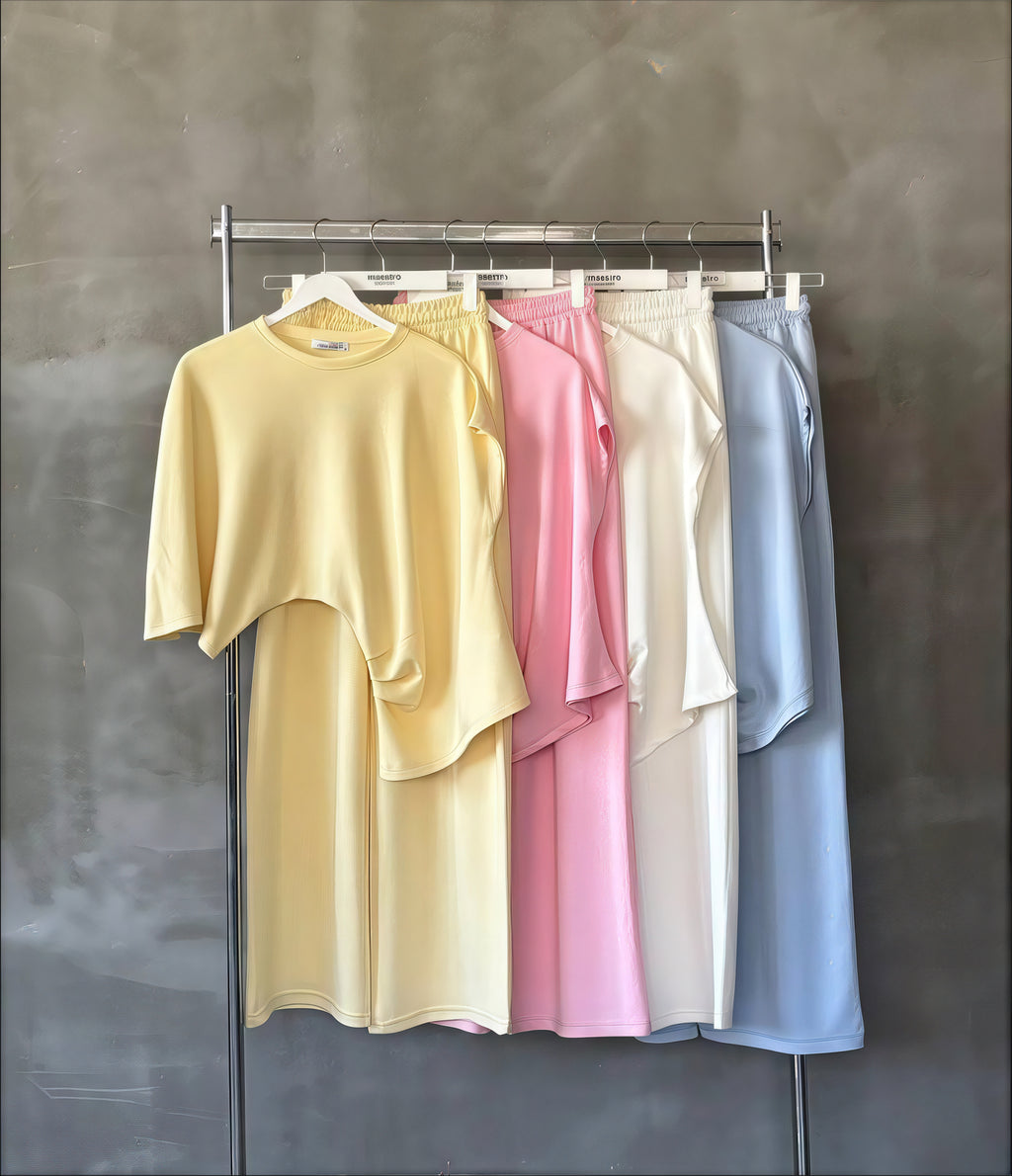 Elegant One-Shoulder Suit