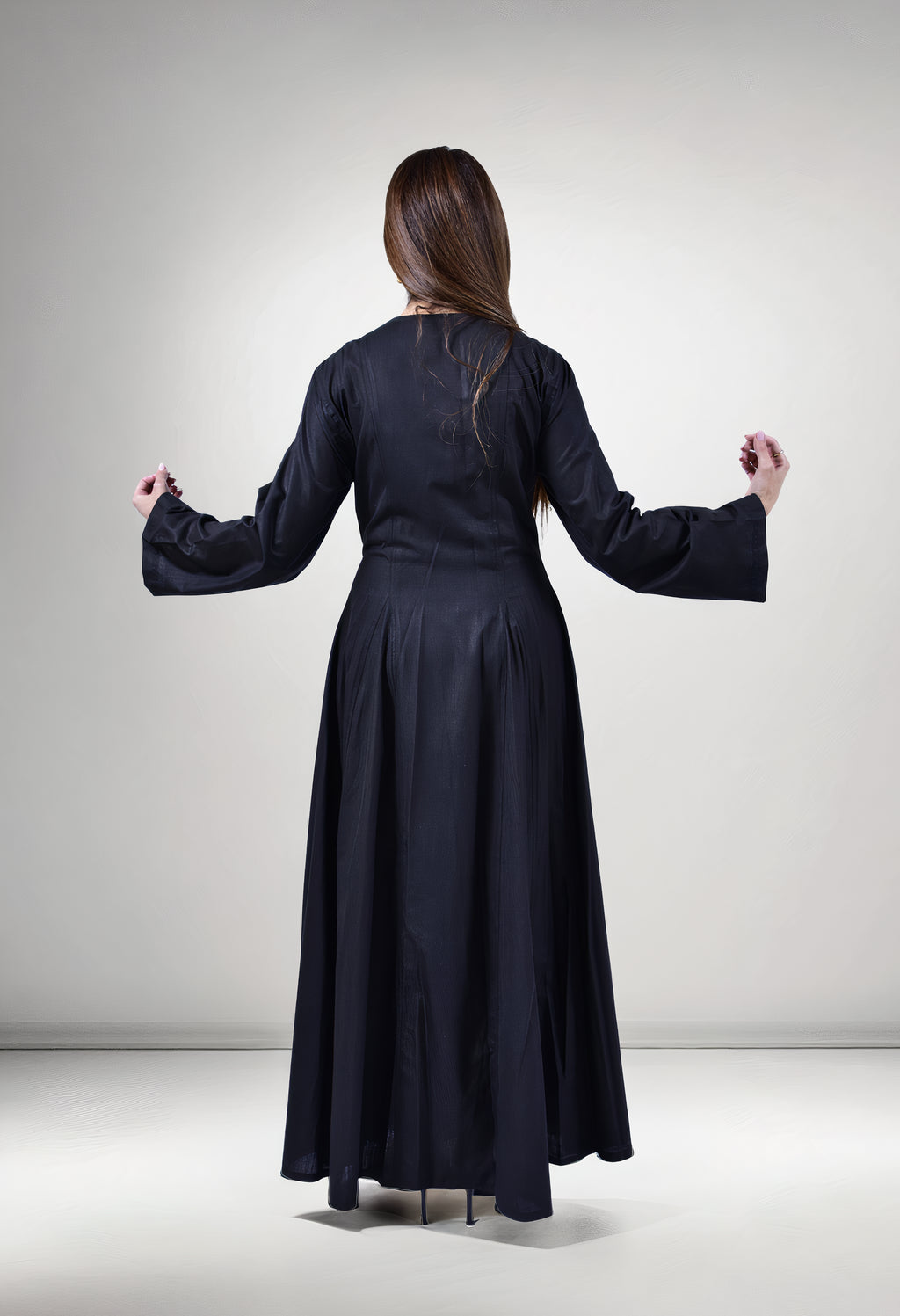 Midnight Gold Kuwaiti Sequin Dress