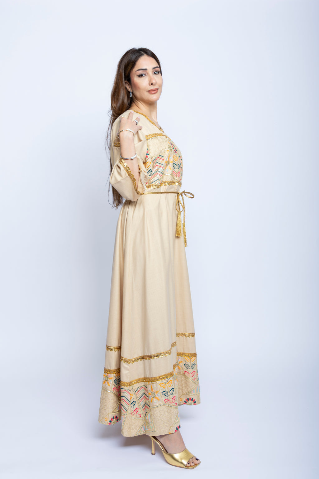 Sandsong Kuwaiti Embroidered Dress