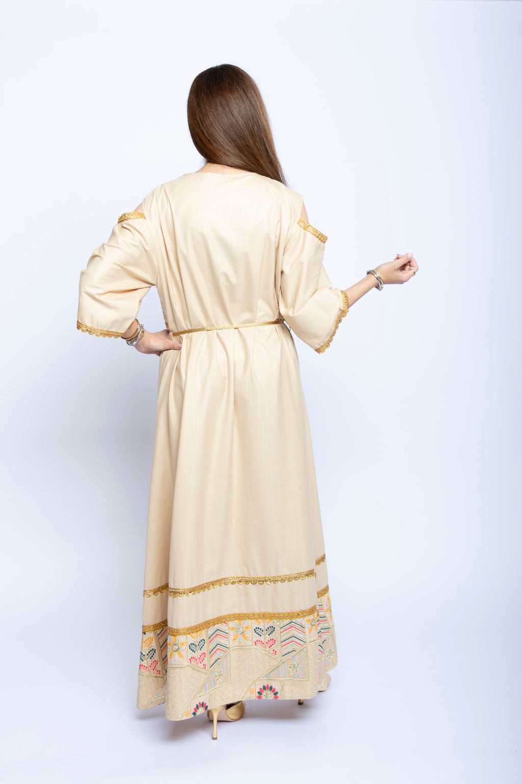 Sandsong Kuwaiti Embroidered Dress