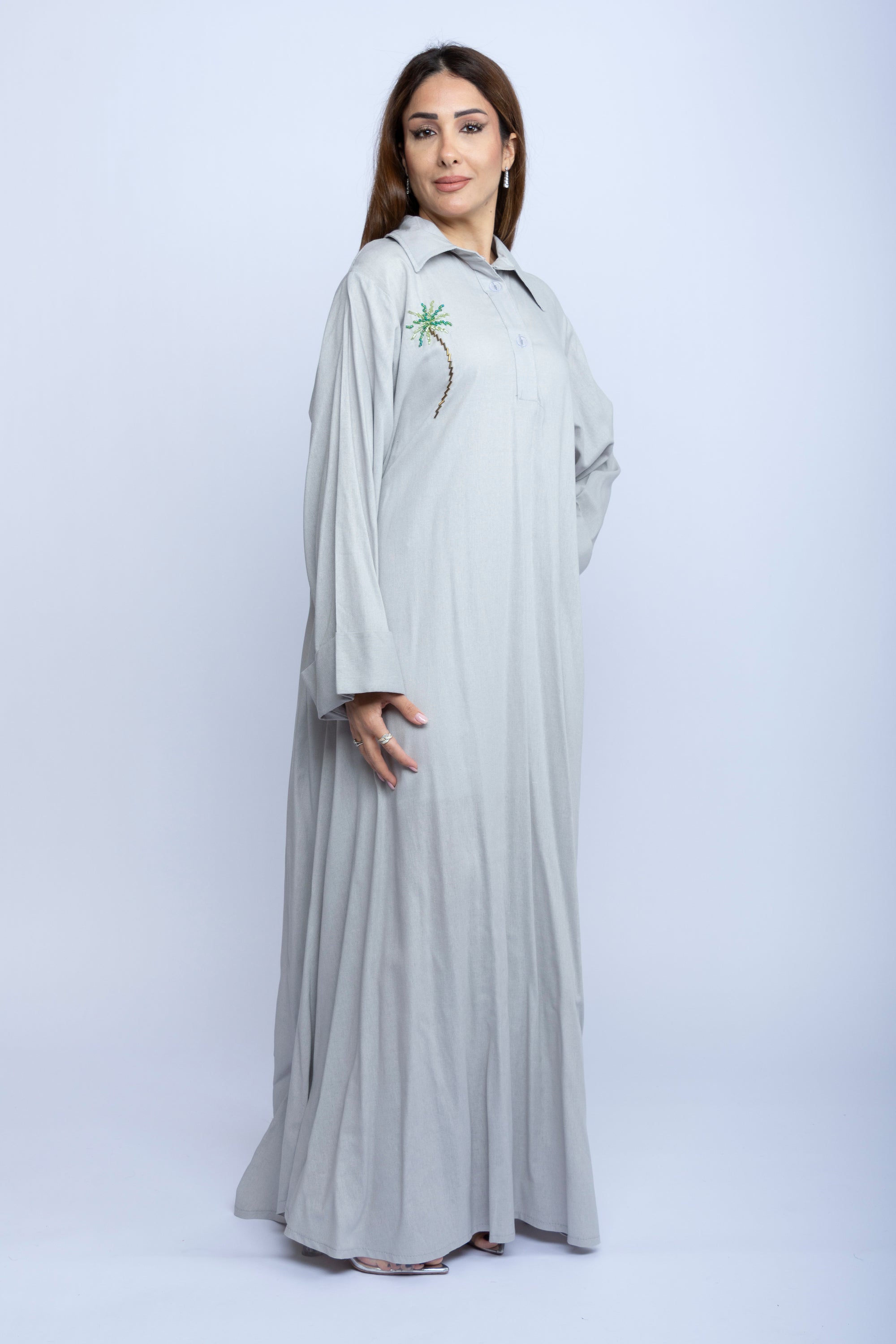 Dune Trail Kuwaiti Embroidered Dress