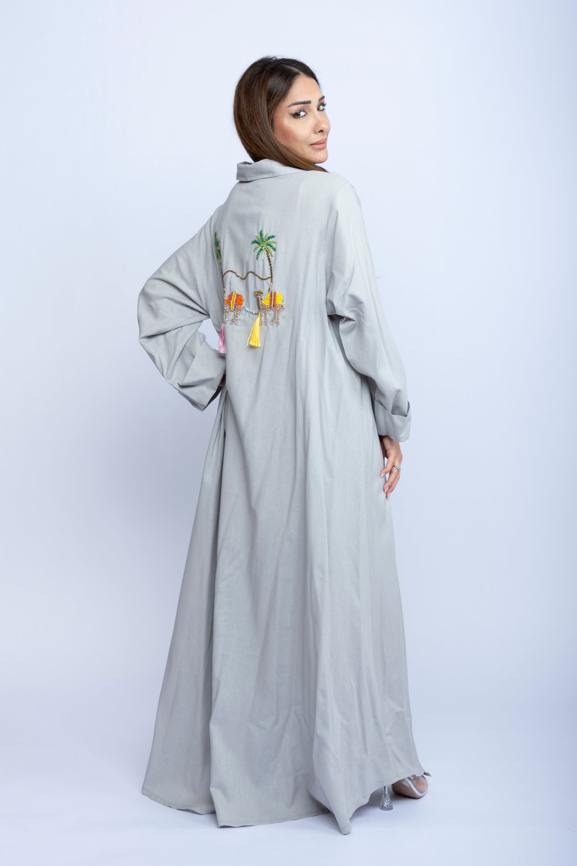 Dune Trail Kuwaiti Embroidered Dress