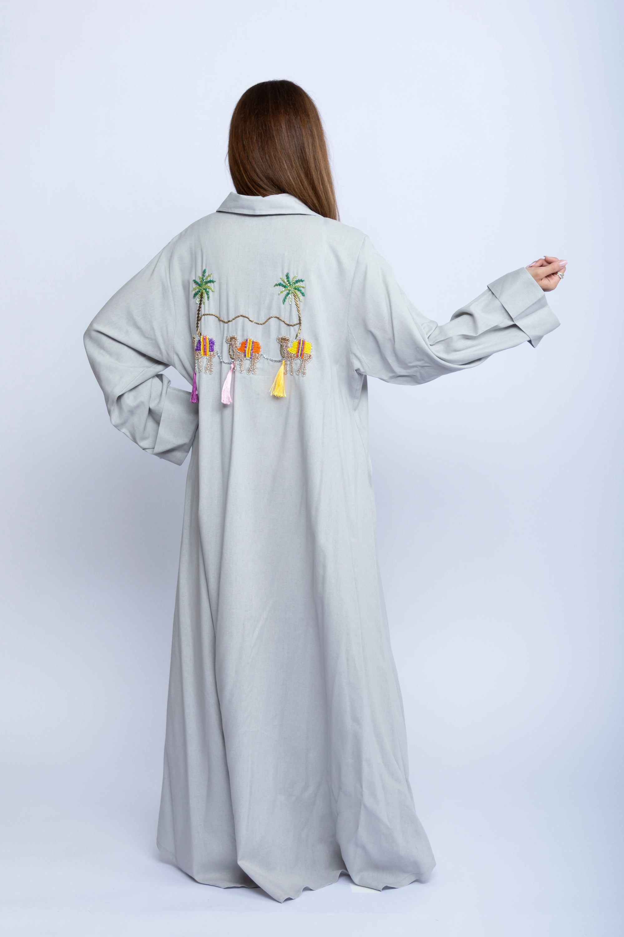 Dune Trail Kuwaiti Embroidered Dress