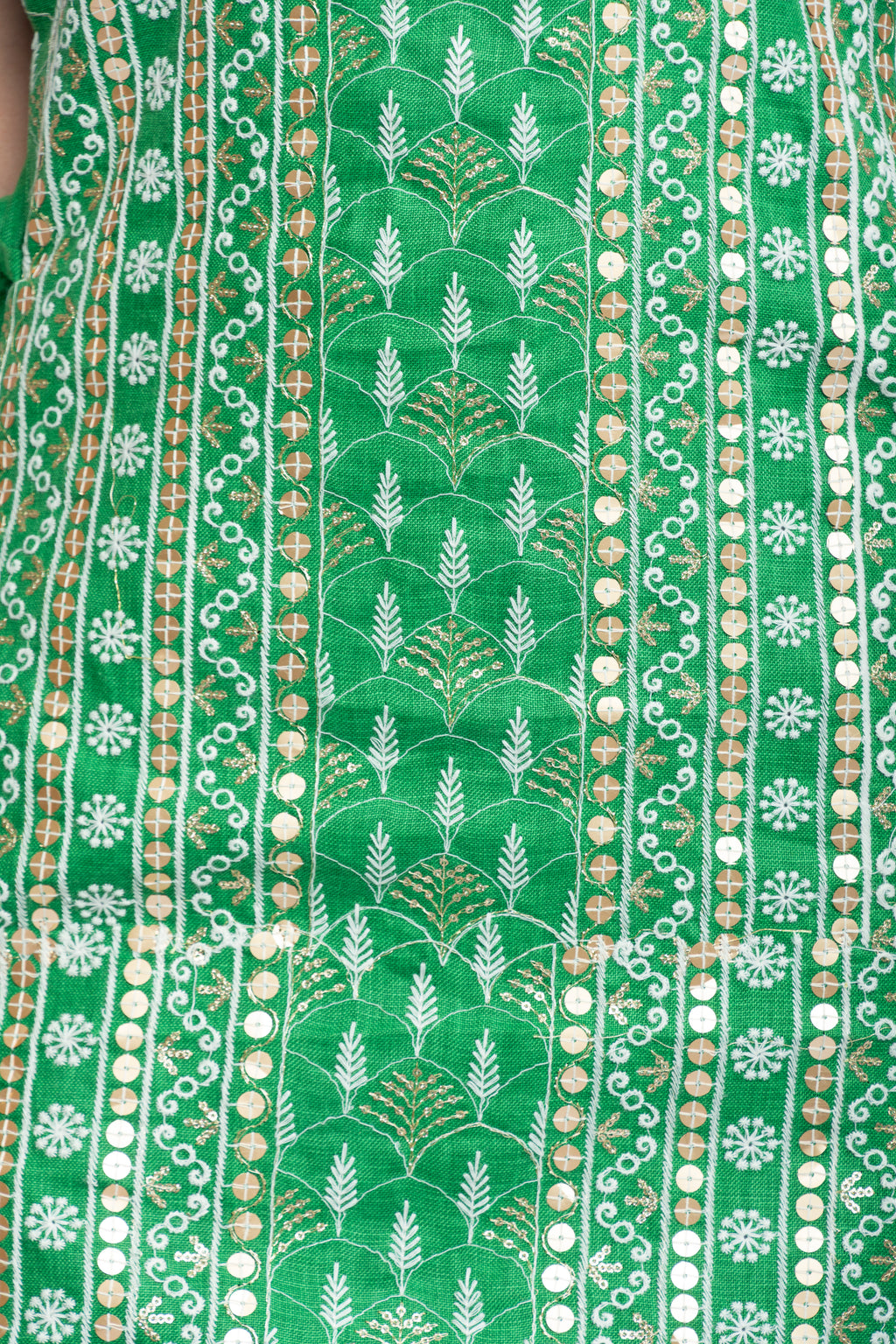 Emerald Layers Kuwaiti Dress