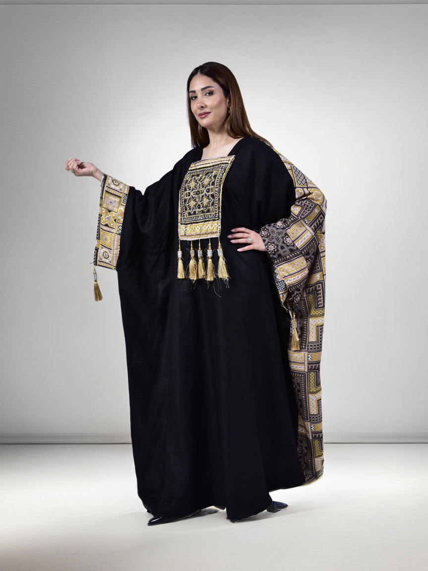Mystic Mirage Kuwaiti Double-Faced Dress