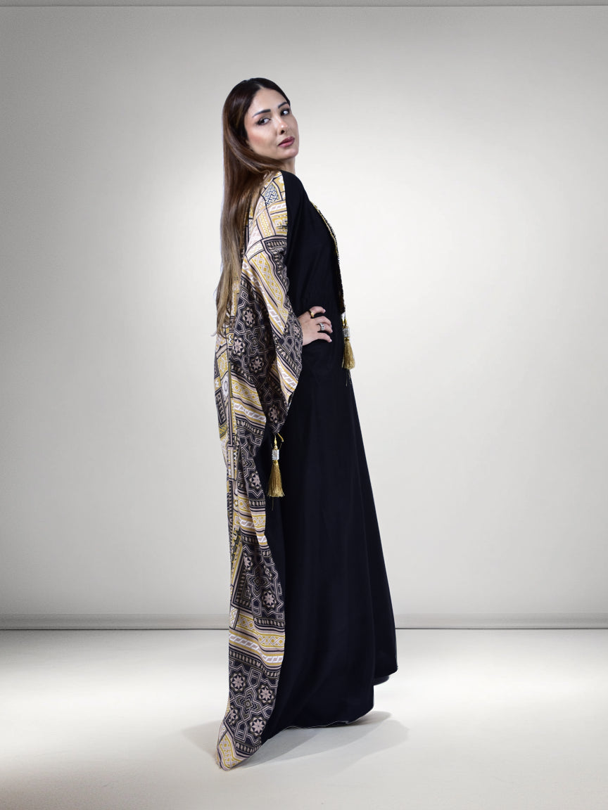 Mystic Mirage Kuwaiti Double-Faced Dress