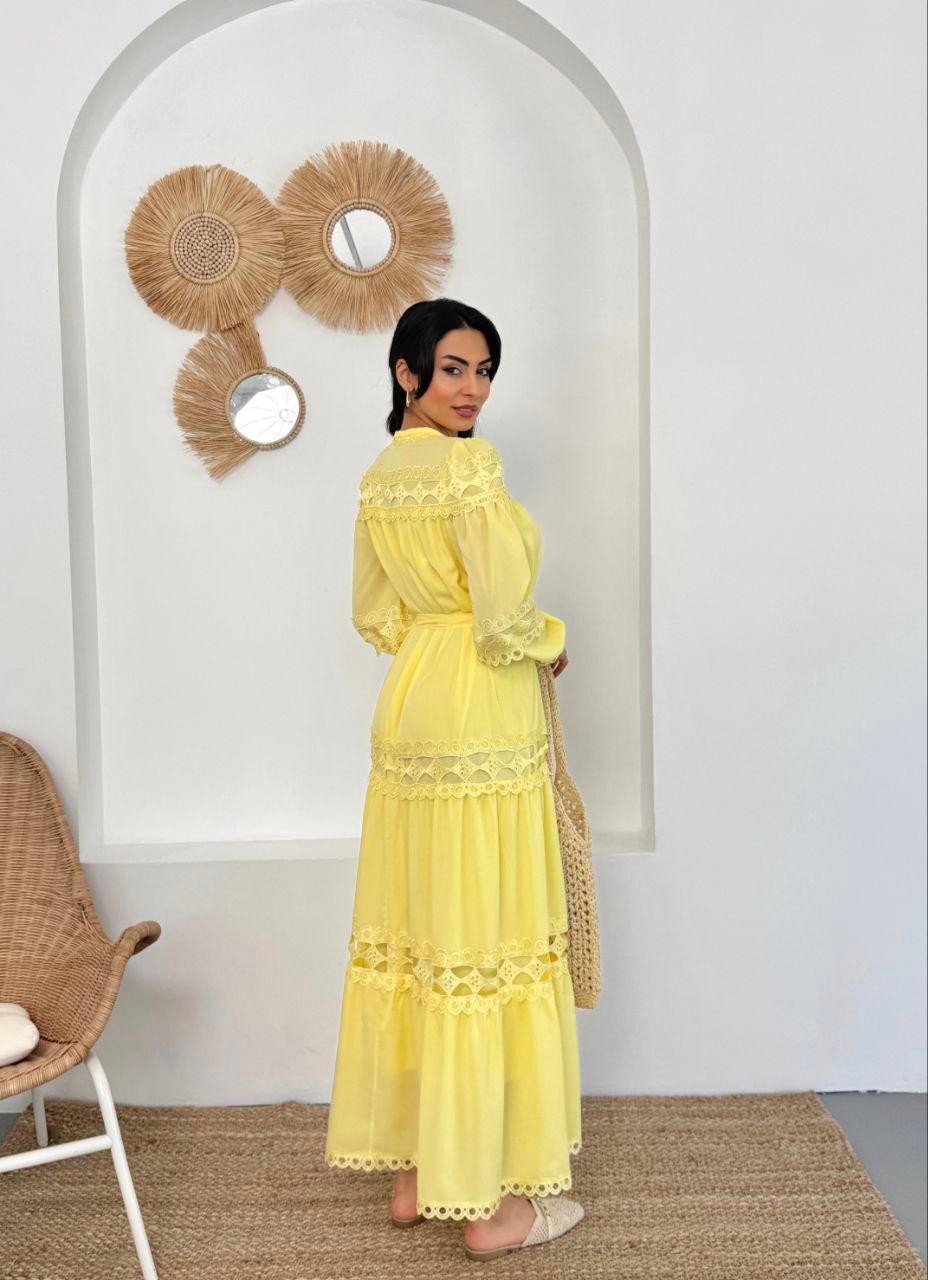 Sunshine Yellow Maxi Dress