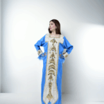 Blue Designer Taffeta