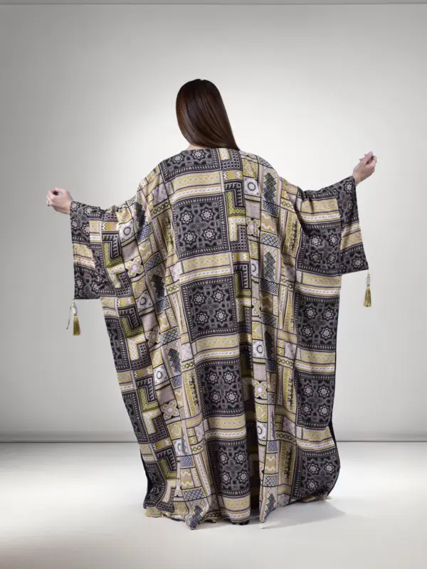 Mystic Mirage Kuwaiti Double-Faced Dress - Image 3