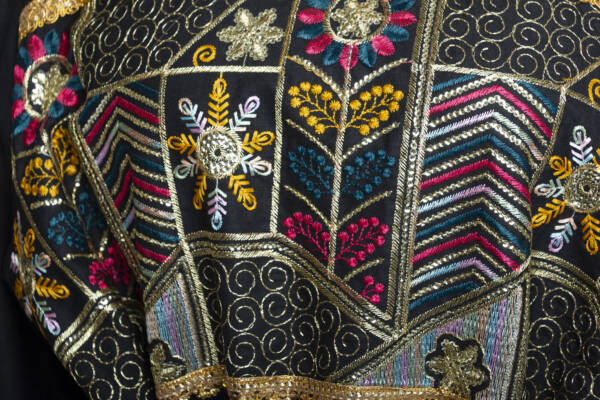 Noor Noir Kuwaiti Embroidered Dress - Image 2