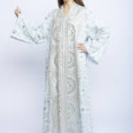Celestial Light Kuwaiti Embroidered Kaftan