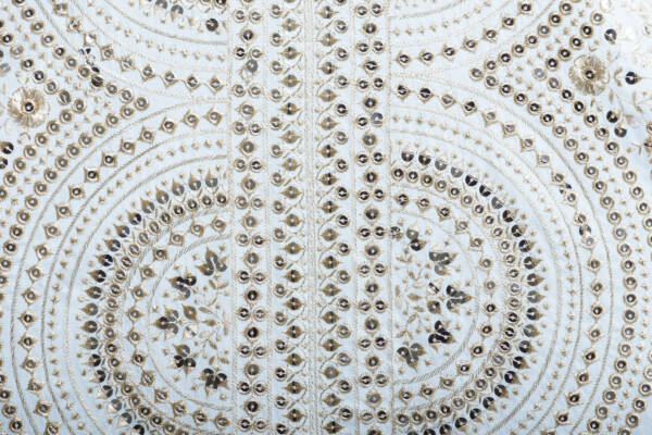 Celestial Light Kuwaiti Embroidered Kaftan - Image 6