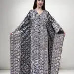 Zahra Black Kuwaiti Cotton Dress