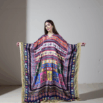 Radiant Harmony Kuwaiti Satin Dress