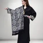 Black & Gold Grace Kuwaiti Dress