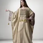 Dual Elegance Kuwaiti Double-Faced Dress